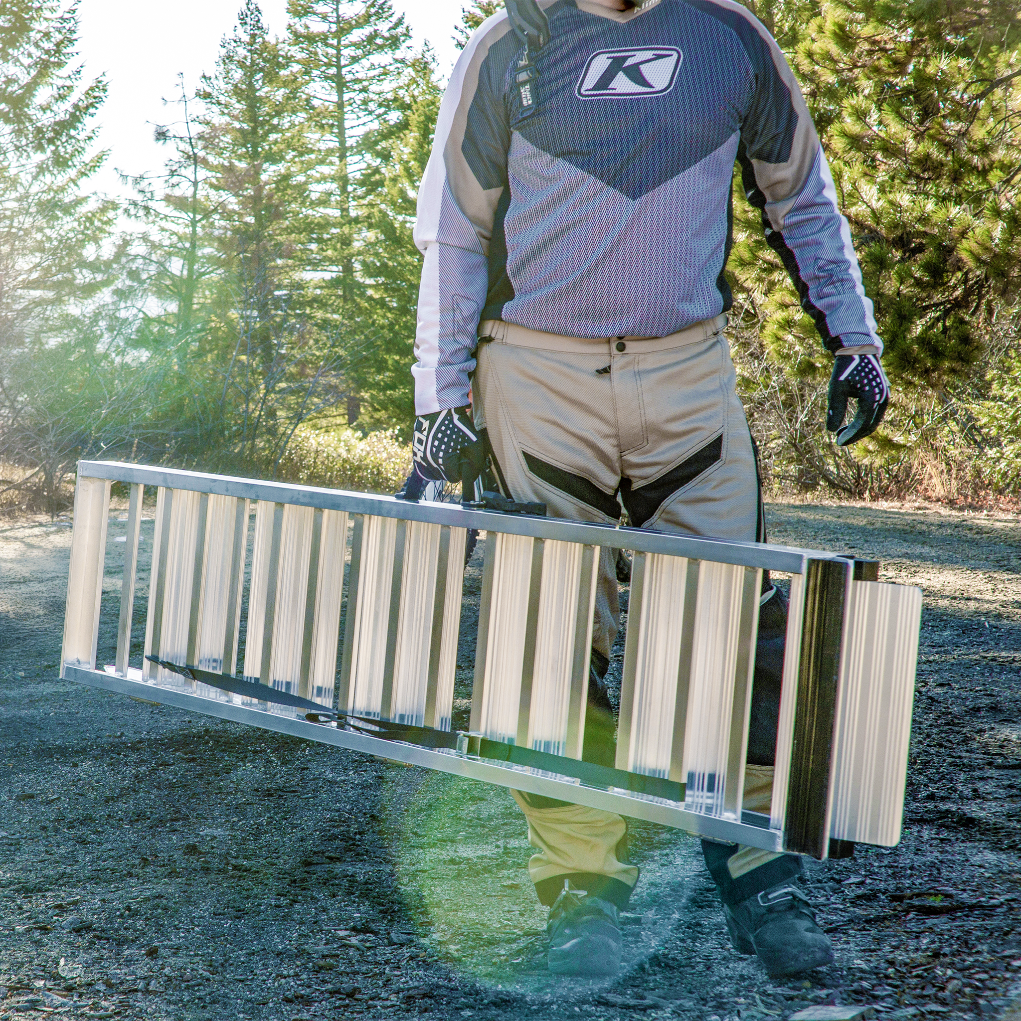 StepRamp® SR-B5 5-Step Dirt Bike Ramp – 30-38" Truck Beds