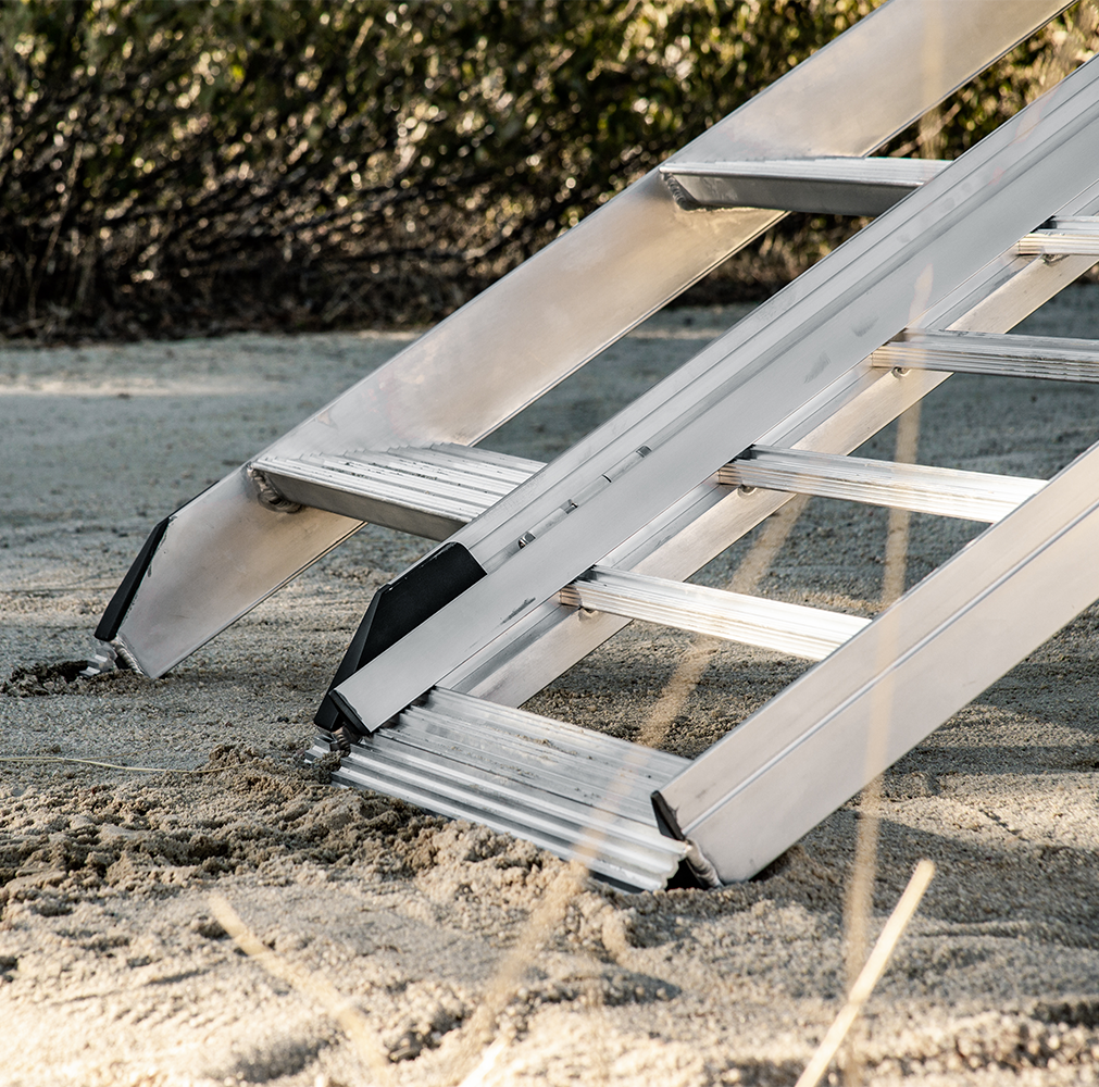 StepRamp® SR-B5 5-Step Dirt Bike Ramp – 30-38" Truck Beds