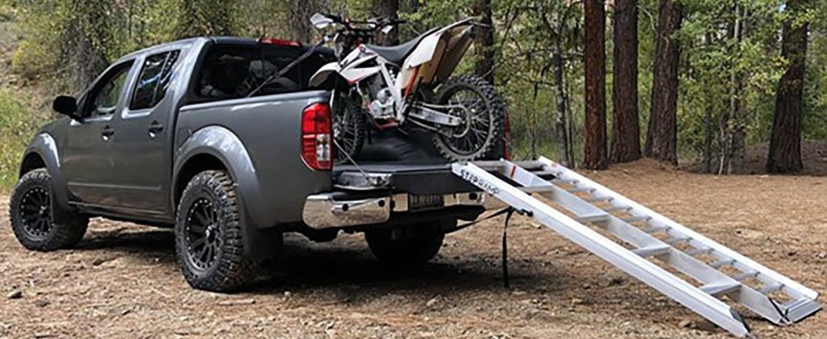 StepRamp® SR - B5 5 - Step Dirt Bike Ramp – 30 - 38" Truck Beds - (Pre - order only) ships in 4 to 6 weeks - Step Ramp